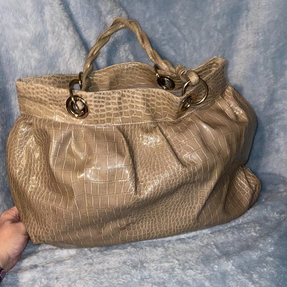 Jessica Simpson Large Embossed Hobo Bag